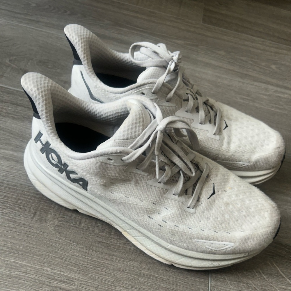 HOKA White Running Shoes